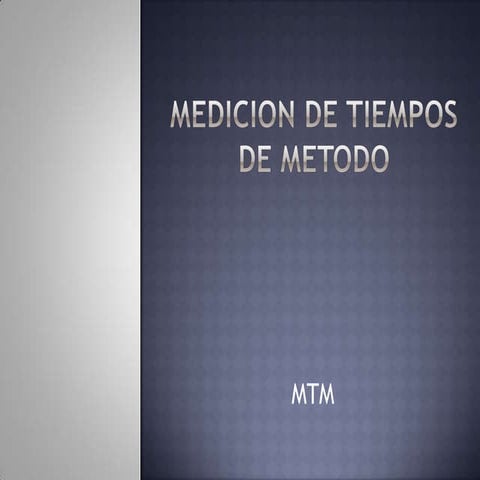 MTM1 | PPTX