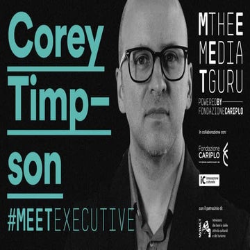 MTMG Executive: Inclusive Design Workshop - Milano May 18 2018