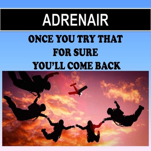 Extreme Sport Experience: Marketing plan