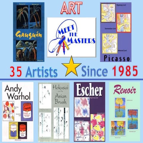Meet the Masters Overview:  Art Curriculum for Elementary Schools
