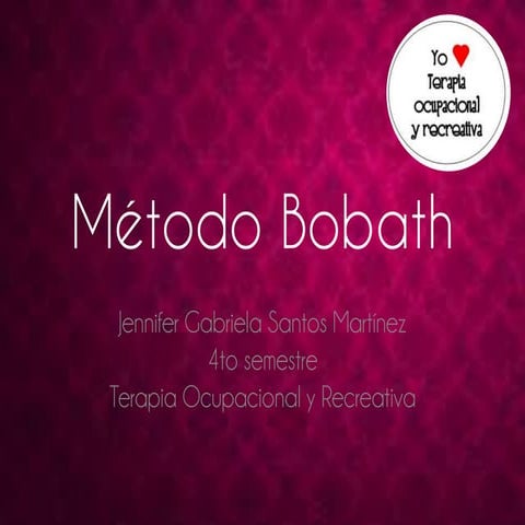 Método de neurofacilitación de Bobath