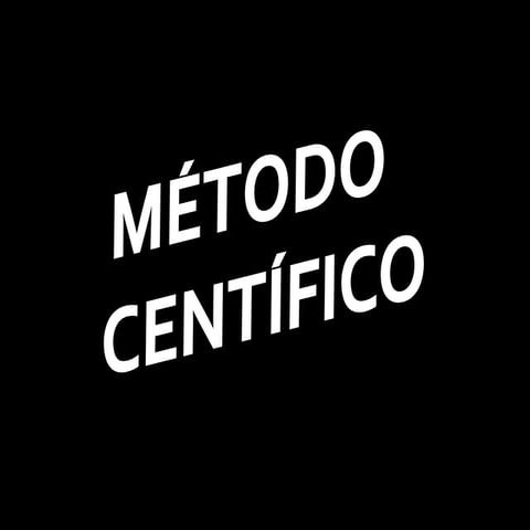 Método científico