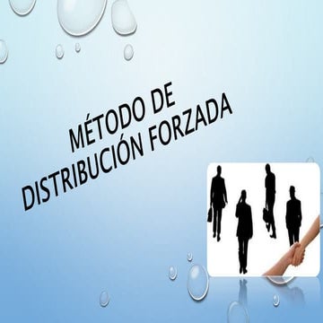 Método de distribución forzada y metodo de comparacion por pares (1)