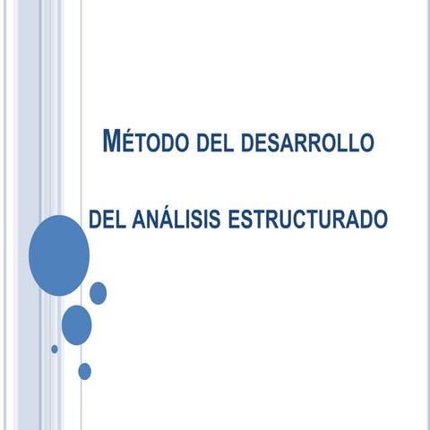 Método del desarrollo