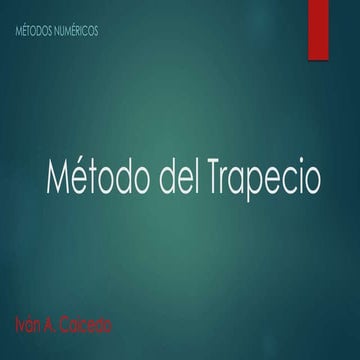 Método del trapecio