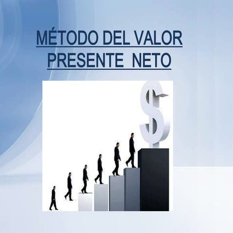 Método del valor presente