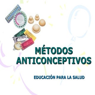 Métodos Anticonceptivos