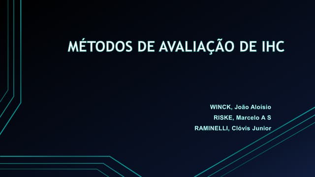 Métodos de avaliação de IHC