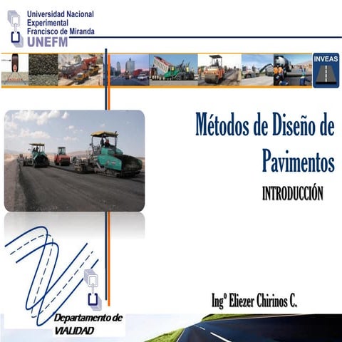 Métodos de diseño de pavimentos