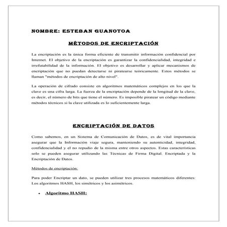 Encriptacion | PPTX