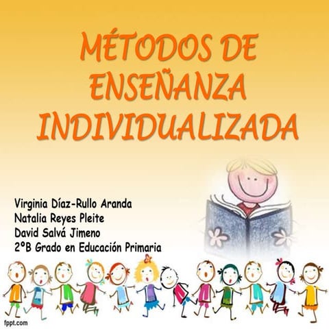 Métodos de enseñanza individualizada