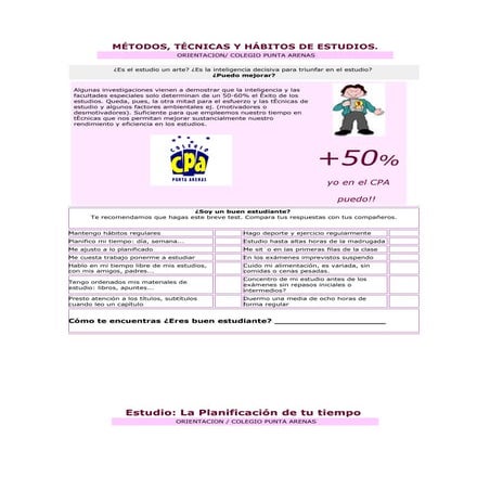 Métodos de estudios arh