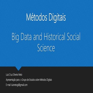 Seminário - Apresentação do Artigo ...