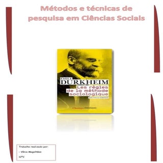 Métodos e técnicas de pesquisa em C...