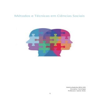 Métodos e técnicas em ciências sociais