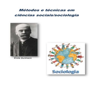 Métodos e técnicas em ciências sociais