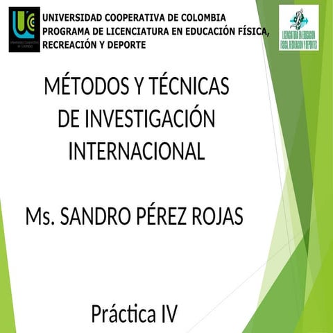 EL MÉTODOS Y TÉCNICAS DE INVESTIGACION.ppt