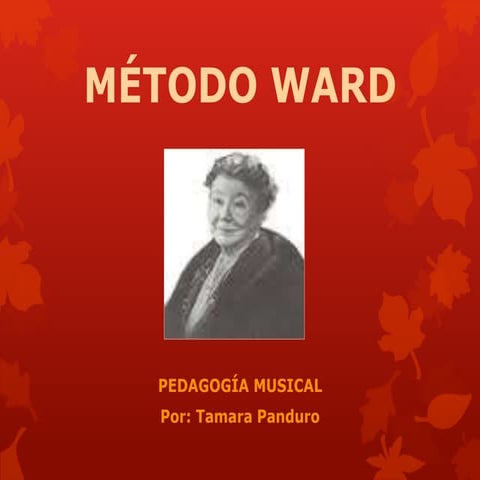 MÉTODO WARD (resumen) | PPTX