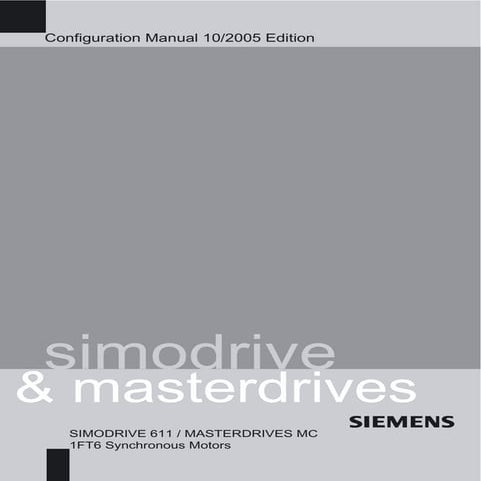 Mtr 1 ft6-configuration-simodrive-masterdrive-manual