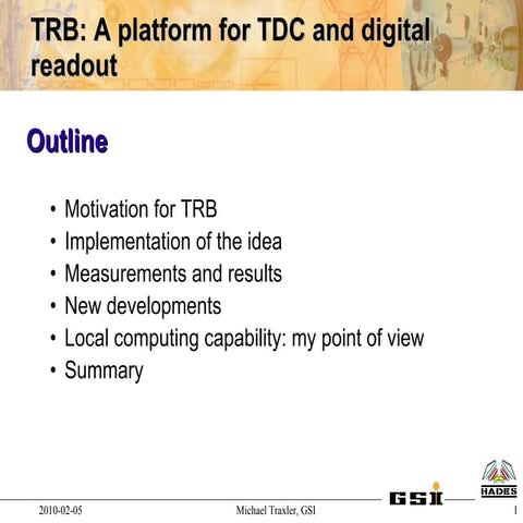 M Traxler  TRB and Trasgo