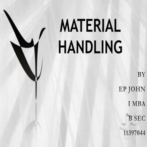 Mtrl handling