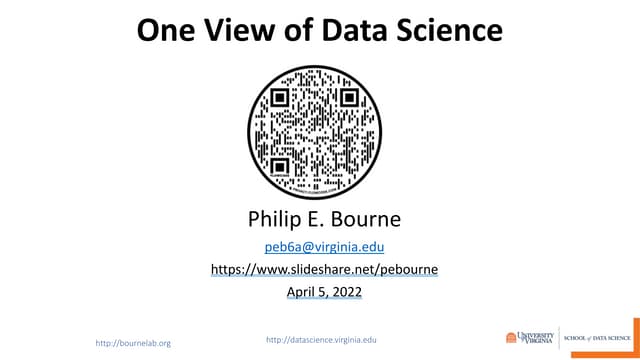 One View of Data Science