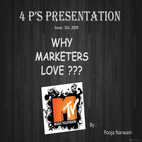 MTV:Building Brand Resonance | PPTX