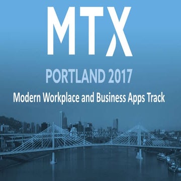 MTX Portland There is an Urgency for Transformation Sep2017