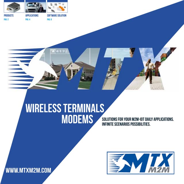 MTX M2M IoT, Internet of Things, 2014