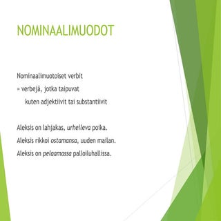 Nominaalimuodot