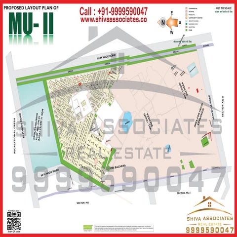 MU 2 Greater Noida HD Map Layout Plan of MU 2 | Shiva Associates | PDF