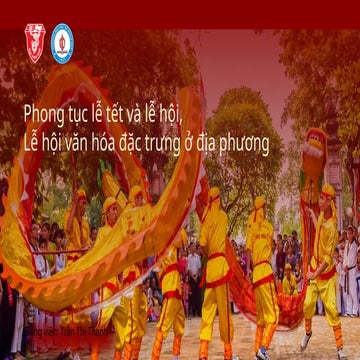 Phong tục lễ Tết và lễ Hội, giới thiệu một lễ hội