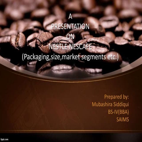 NESTLE COMPANY PORTFOLIO