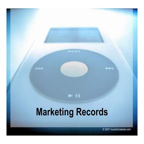 MUC110.LEC5a Marketing Plan