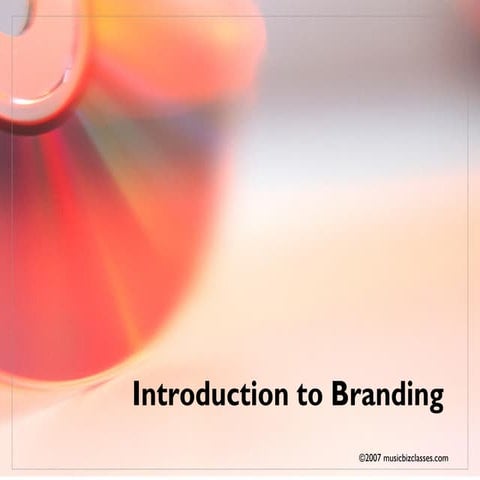 MUC295 LEC3a Branding 101