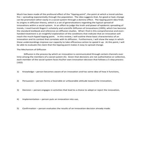 Much has been made of the profound effect of the