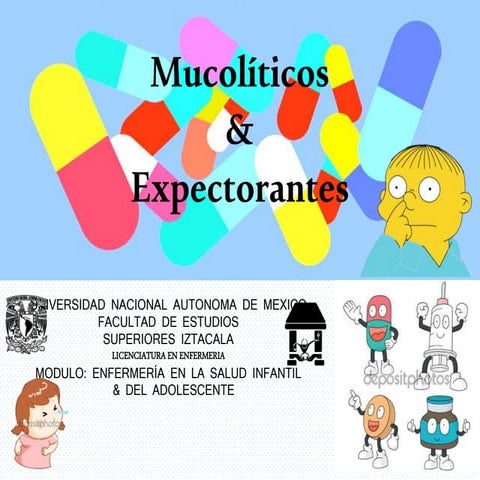 Mucoliticos y-expectorantes