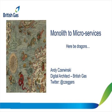 Monolith to Micro-Services