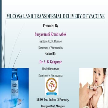 MUCOSAL AND TRANSDERMAL DELIVERY OF VACCINE.pptx