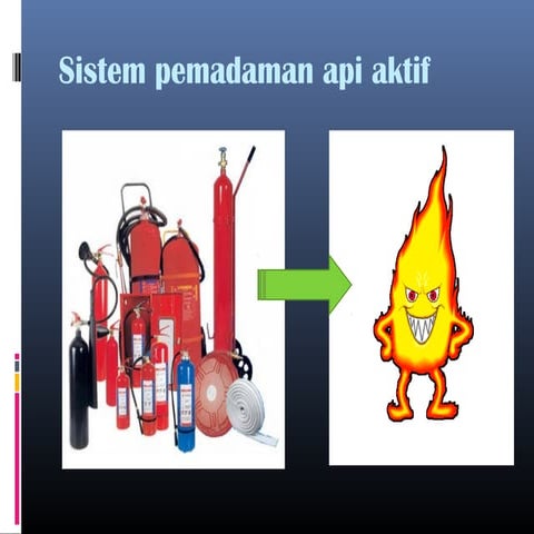 Alat kebakaran jenis mudah alih dan tetap 