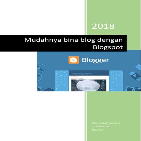 Mudahnya bina blog