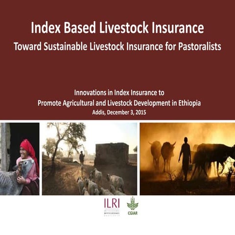 Sustainable Index-Based Livestock Insurance