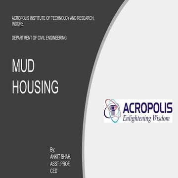 Mud housing