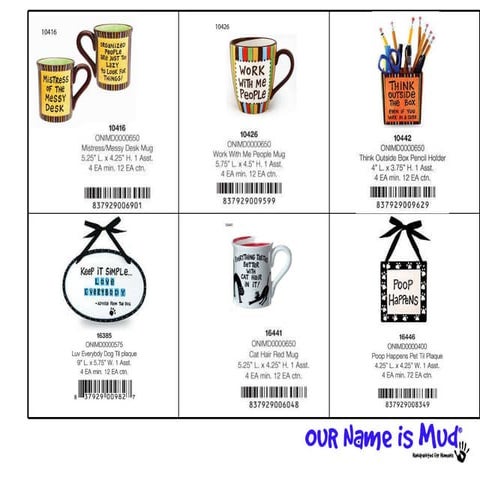 Mud In Stock...Discontinued Items