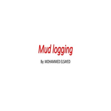 Mud logging, XRD and XRF techniques 