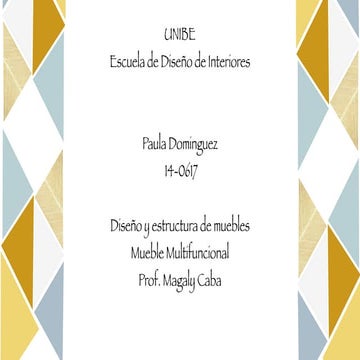 Mueble divisorio ppt