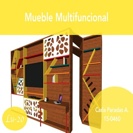 Mueble multifuncional
