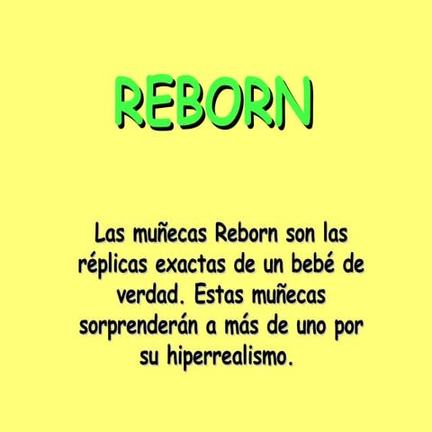 Muñecas Reborn