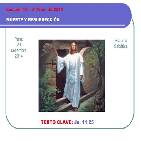 Muerte y resurrección