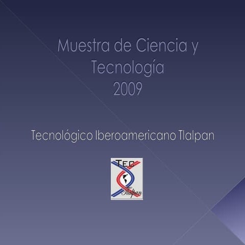 Muestra De Ciencia Y TecnologíA
